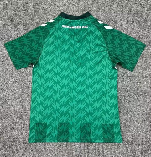 24-25 Werder Bremen Home Fans Soccer Jersey