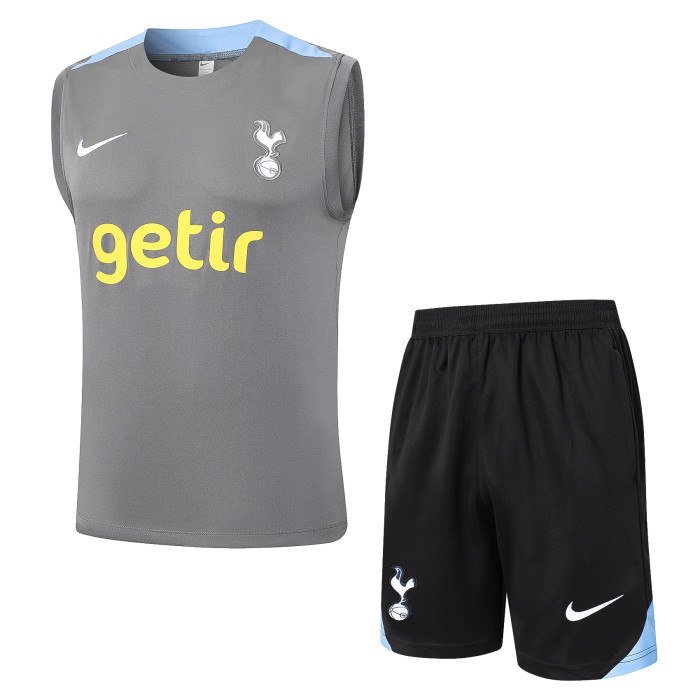 24-25 Tottenham Hotspur High Quality Tank Top And Shorts Suit