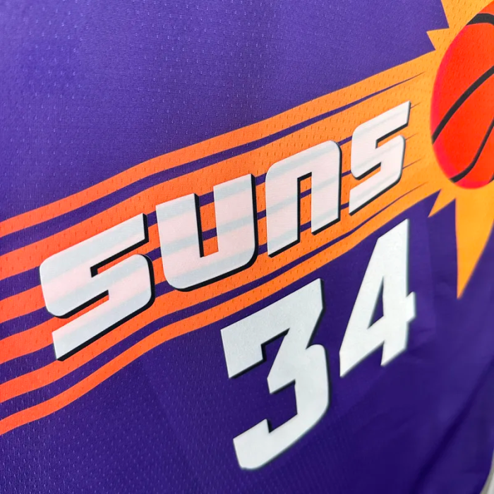 22-23 SUNS BARKLEY #35 Purple Retro Top Quality Hot Pressing NBA Jersey