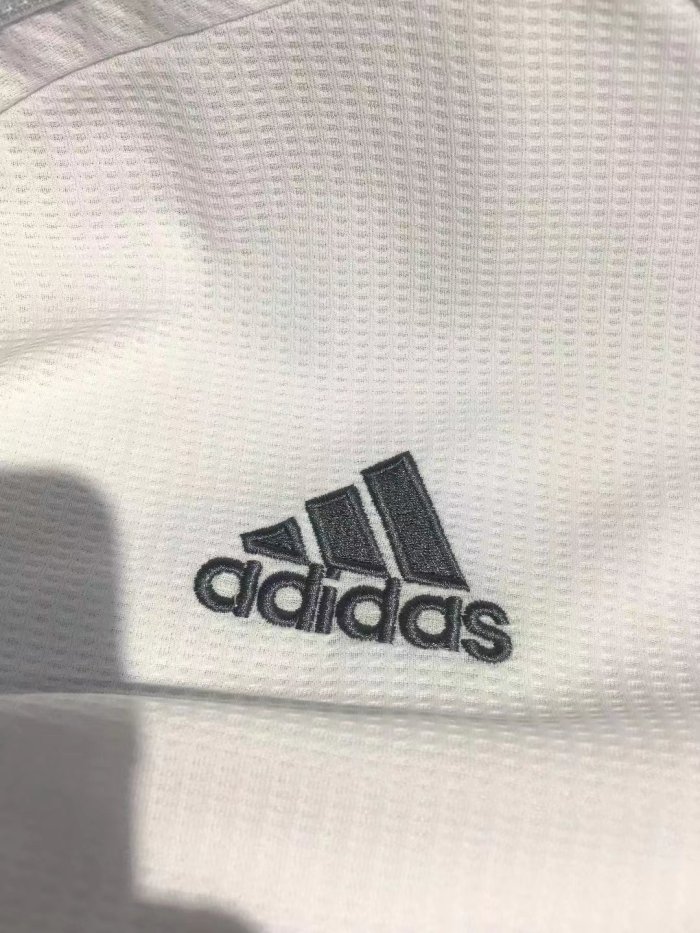 2016-2017 Real Madrid Home Long Sleeve Retro Soccer Jersey