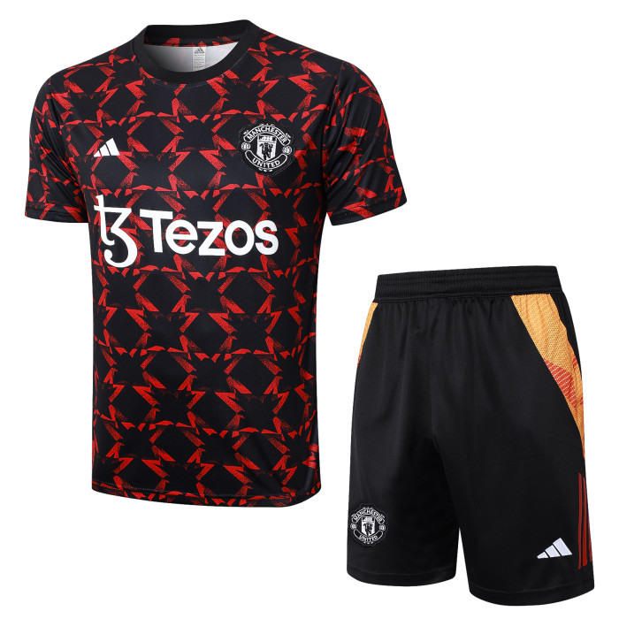 24-25 Manchester United High Quality Training Short Suit