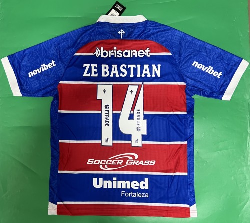 24-25 Fortaleza Home Print All Sponsor Fans Soccer Jersey
