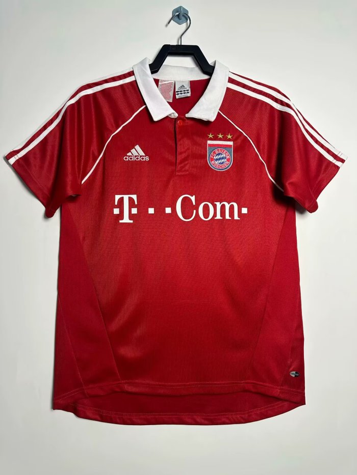 2005-2006 Bayern Home Retro Soccer Jersey