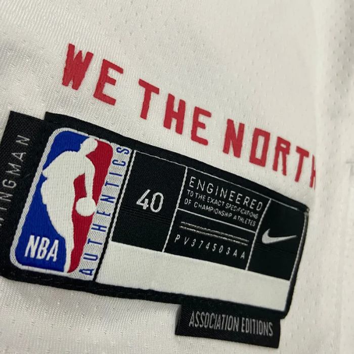 22-23 Raptors McGRADY #1 White Top Quality Hot Pressing NBA Jersey