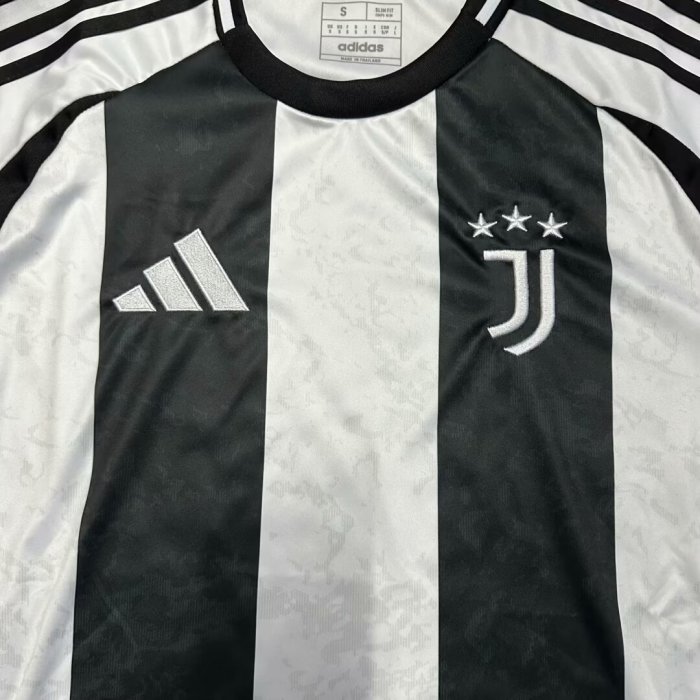 24-25 Juventus Home Fans Soccer Jersey