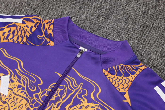 24-25 Real Madrid High Quality Half Pull Tracksuit