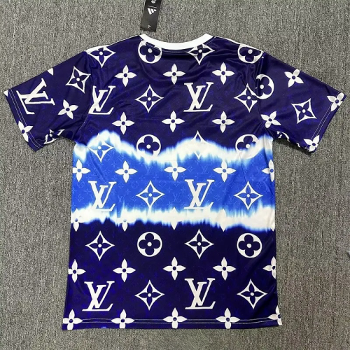 25-26 Real Madrid Purple Blue Special Edition Fans Training Shirts *L