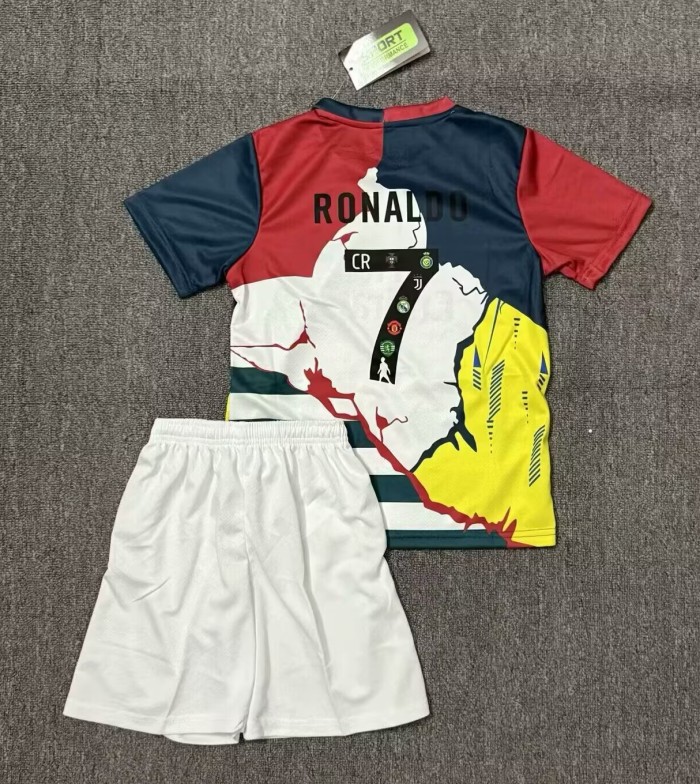 25-26 RONALDO #7 Special Edition Kids Soccer Jersey