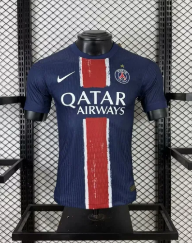 24-25 Paris Saint-Germain Home Champions Of Europe 25 ICI C'EST Paris Player Version Soccer Jersey