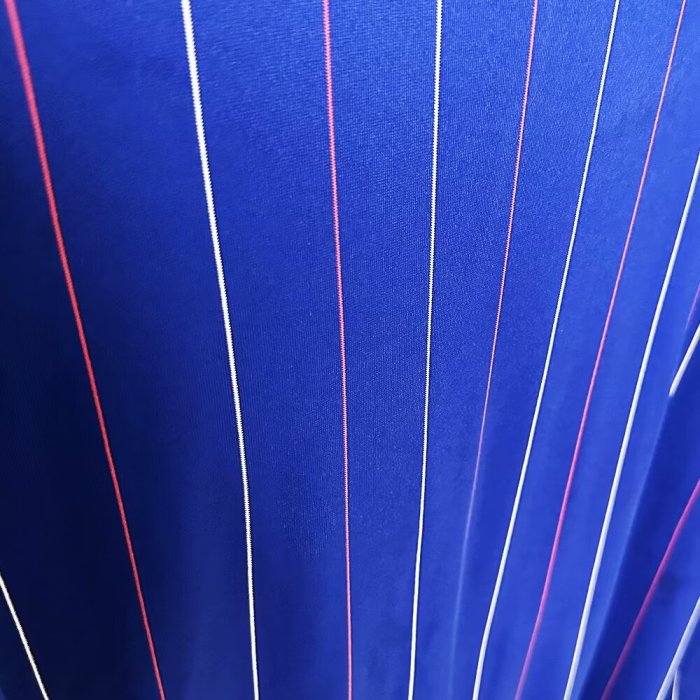 1980 France Home Retro Long Sleeves Soccer Jersey