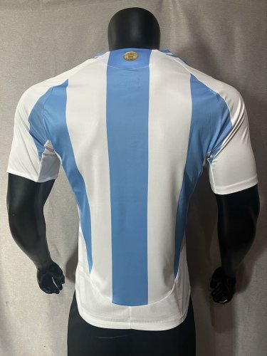 2024 Argentina Home Player Version Soccer Jersey