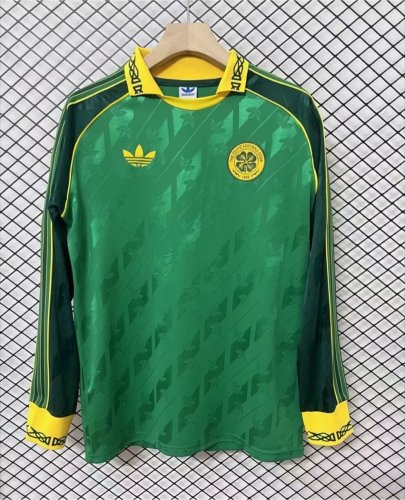24-25 Celtic Special Edition Long Sleeve Fans Soccer Jersey