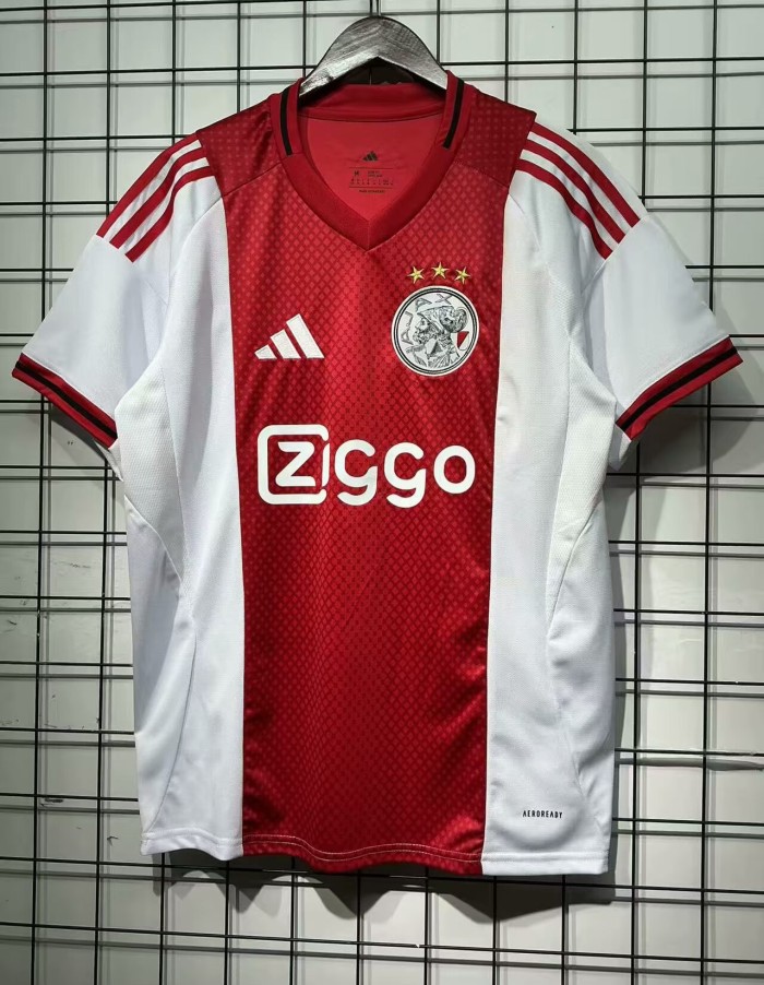 25-26 Ajax Home Fans Soccer Jersey