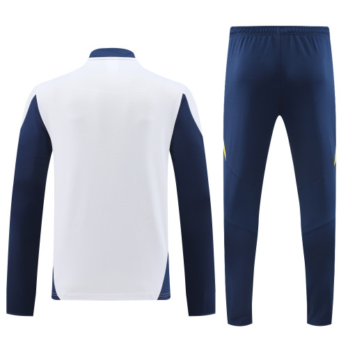 24-25 Real Madrid High Quality Half Pull Tracksuit