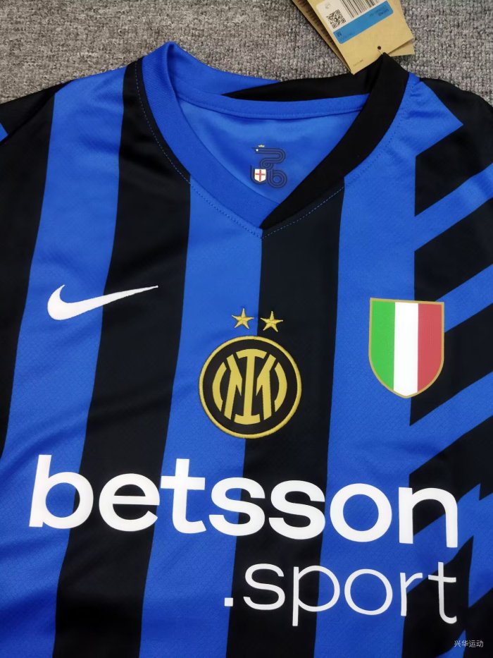 24-25 Inter Milan Home Fans Version Soccer Jersey