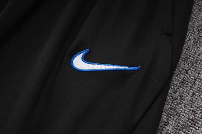 23-24 Inter Milan High Quality Half Pull Tracksuit