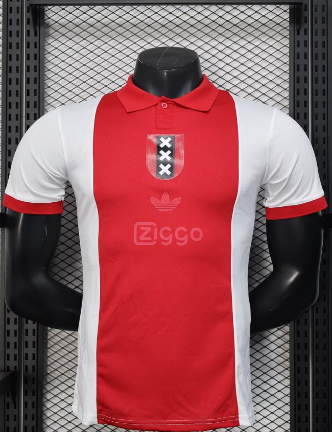 25-26 Ajax 125th Commemorative Edition Player Version Soccer Jersey
