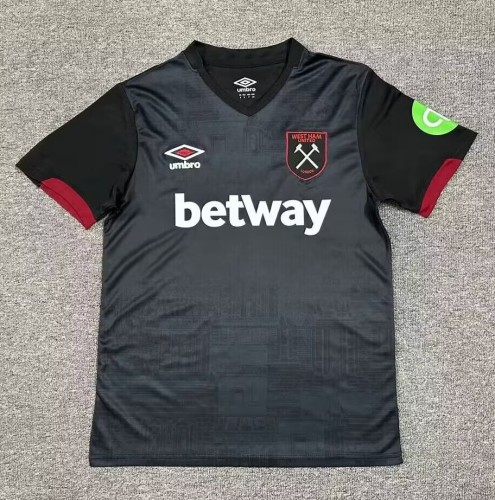 24-25 West Ham Away Fans Soccer Jersey