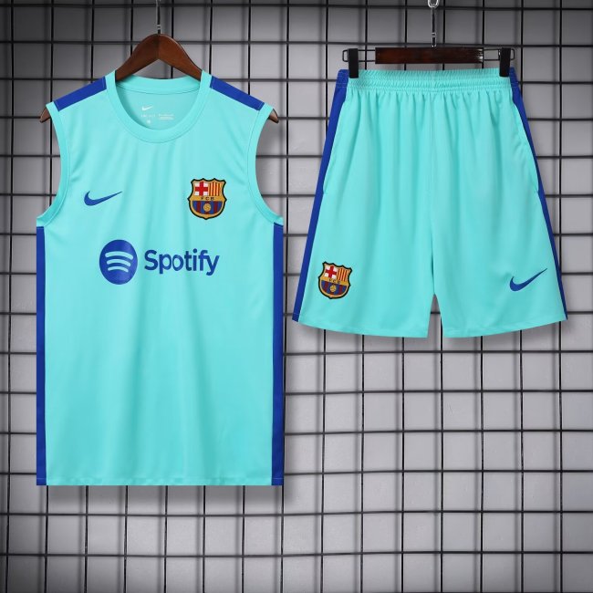 23-24 Barcelona High quality Tank Top And Shorts Suit