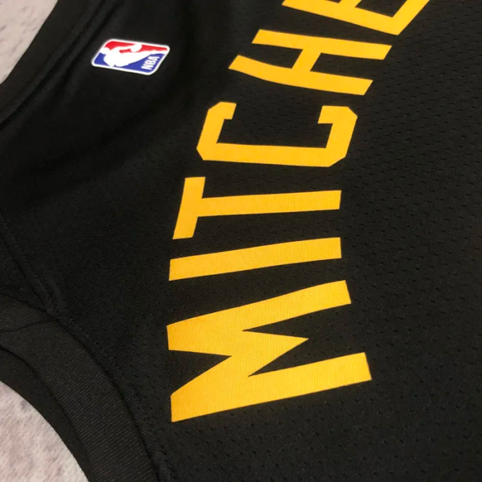 22-23 JAZZ MITCHELL #45 Black Top Quality Hot Pressing NBA Jersey (Trapeze Edition)