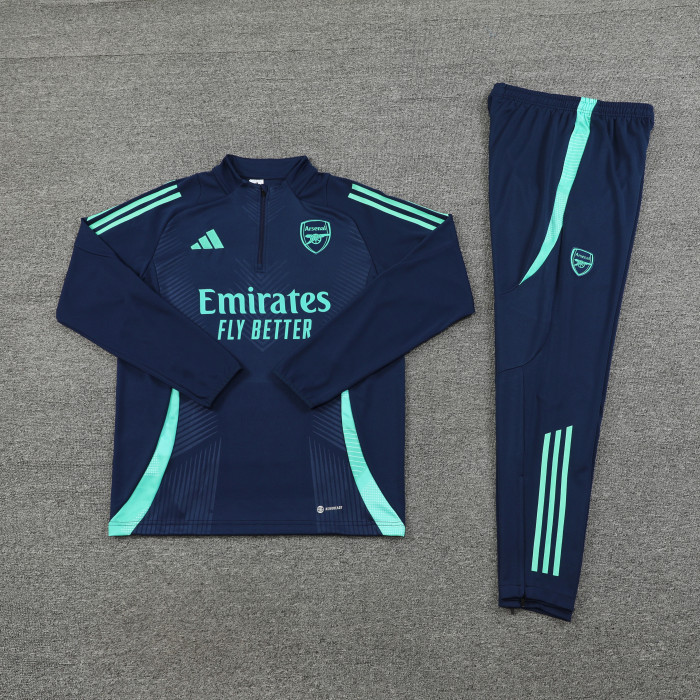 24-25 Arsenal High Quality Half Pull Tracksuit
