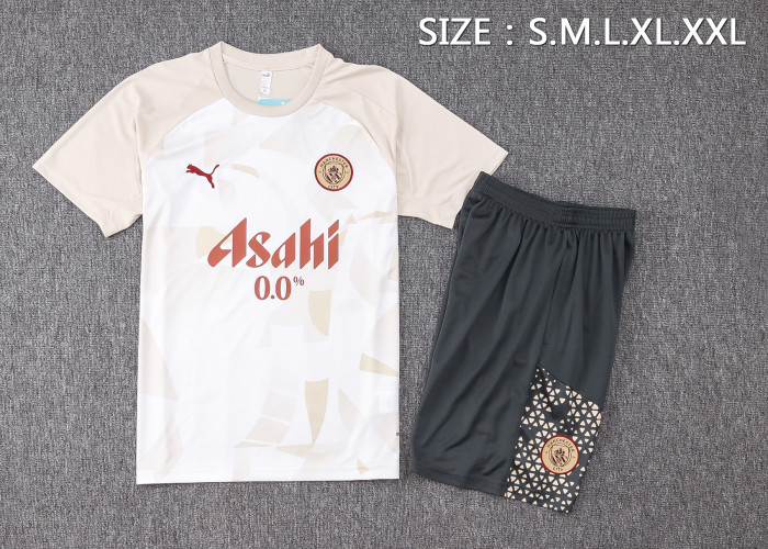 24-25 Manchester City High Quality Training Short Suit