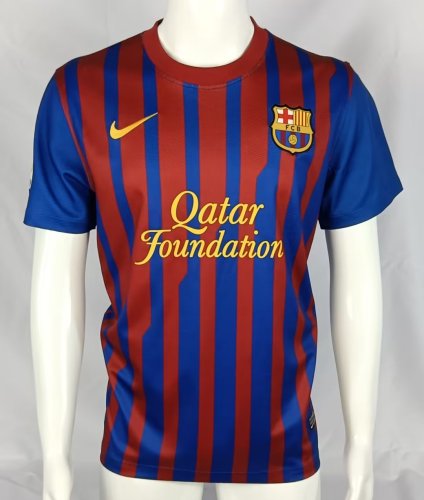 2011-2012 Barcelona Home Retro Soccer Jersey