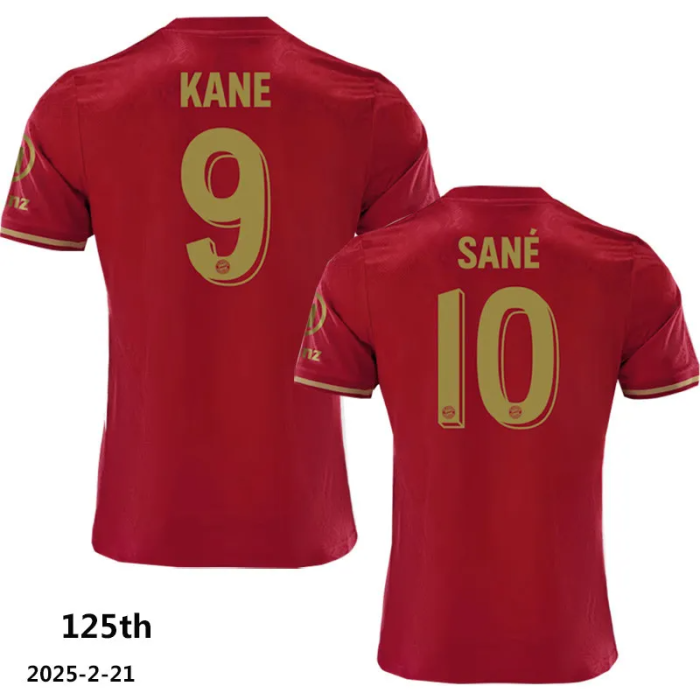 25-26 Bayern White 125th Anniversary Player Version Soccer Jersey