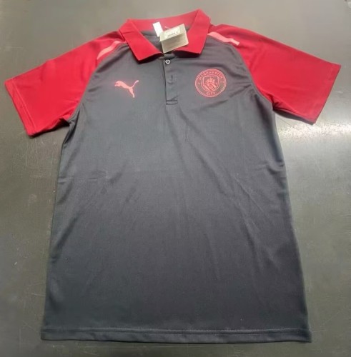 24-25 Manchester City Gray Polo Short Sleeve