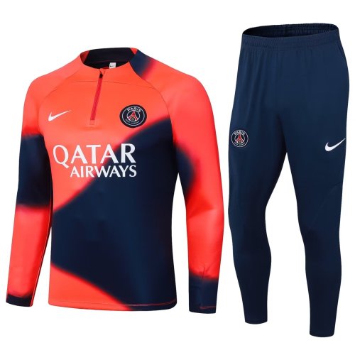 24-25 Paris Saint-Germain High Quality Half Pull Tracksuit