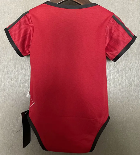 25-26 Manchester United Home Baby Infant Crawl Suit