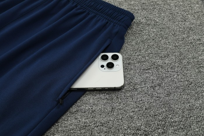 24-25 Marseille High Quality Half Pull Tracksuit