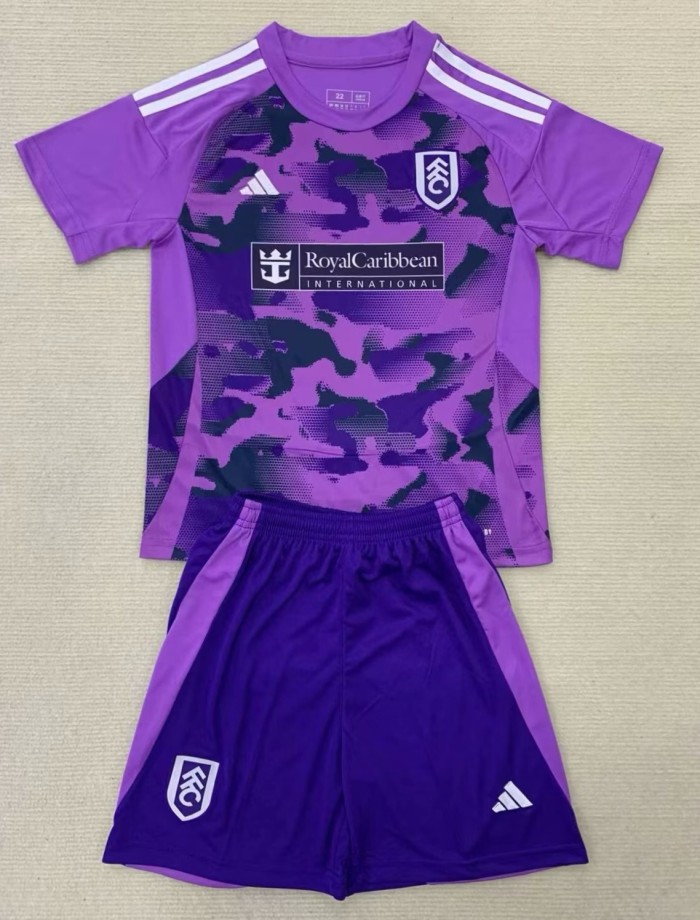 24-25 Fulham Third Kids Soccer Jersey