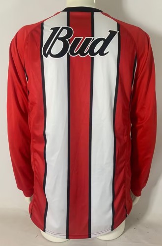 2003-2004 River Plate Away Long Sleeve Retro Soccer Jersey