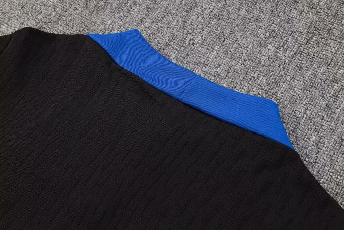 24-25 France High Quality Half Pull Tracksuit