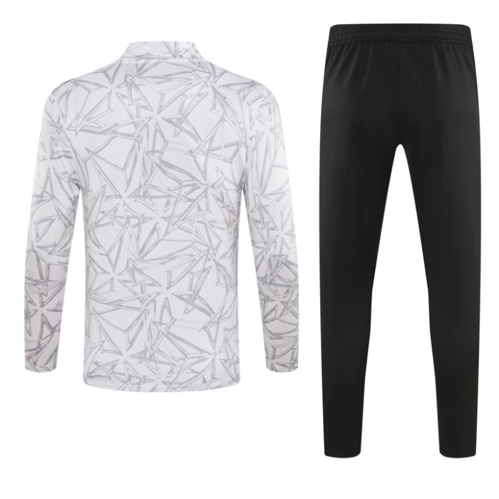 24-25 Real Madrid High Quality Half Pull Tracksuit