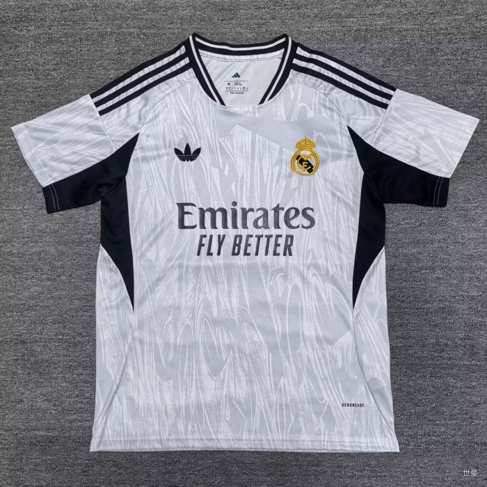 25-26 Real Madrid White Special Edition Fans Soccer Jersey
