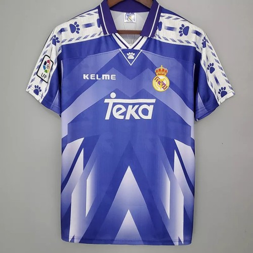 1996-1997 Real Madrid Purple Retro Soccer Jersey