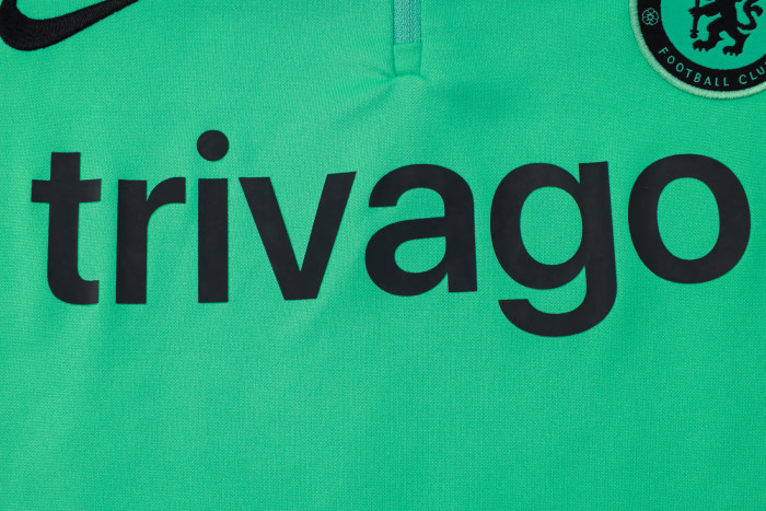 23-24 Chelsea High Quality Half Pull Tracksuit