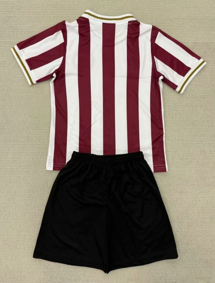 25-26 Nurnberg 125th Anniversary Edition Kids Soccer Jersey背后印广告