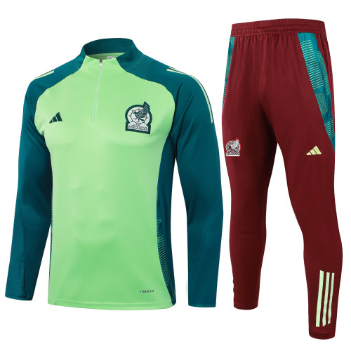 24-25 Mexico High Quality Half Pull Tracksuit
