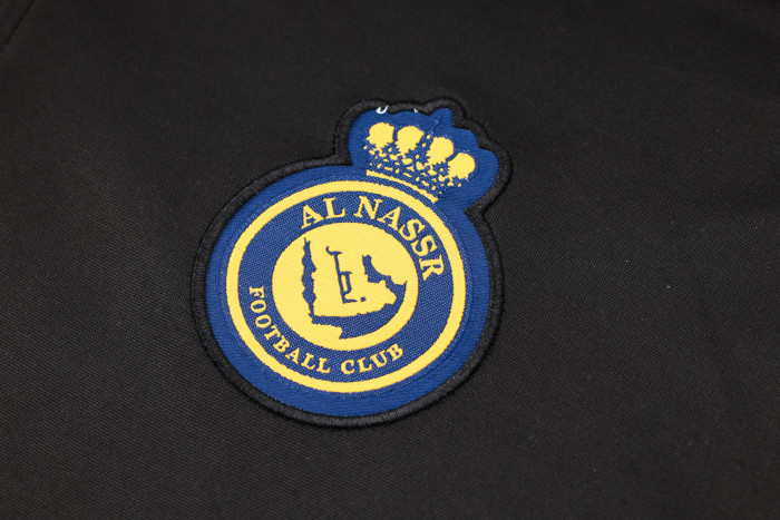 24-25 Al-Nassr High Quality Half Pull Tracksuit