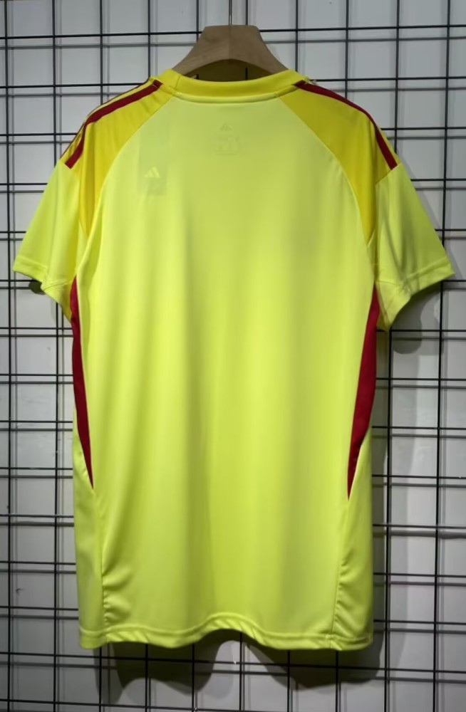 25-26 Celtic Yellow Goalkeeper Soccer Jersey