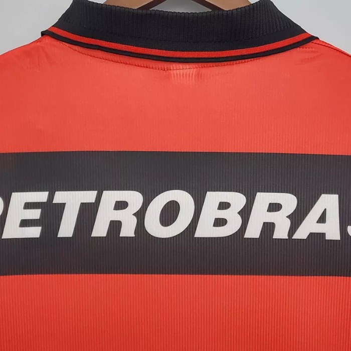 1999 Flamengo Home Retro Soccer Jersey