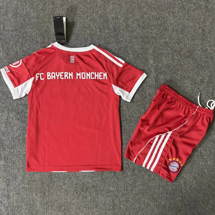 25-26 Bayern Home Kids Soccer Jersey