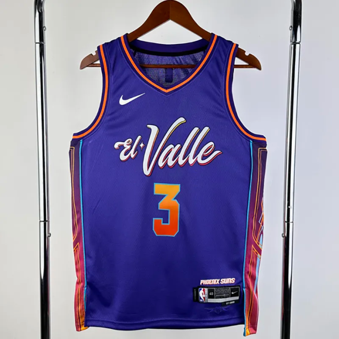 23-24 SUNS BEAL #3 Purple City Edition Top Quality Hot Pressing NBA Jersey