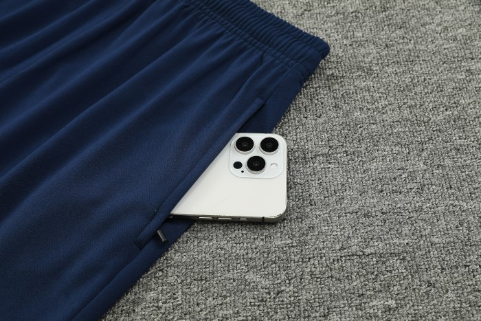 24-25 Marseille High Quality Half Pull Tracksuit