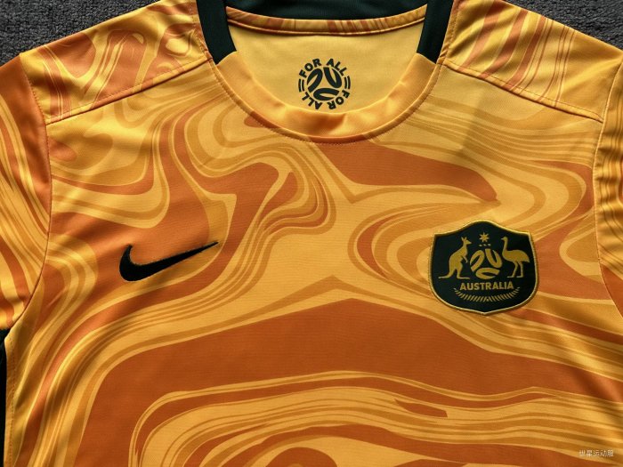 2023 Australia Home Fans Soccer Jersey