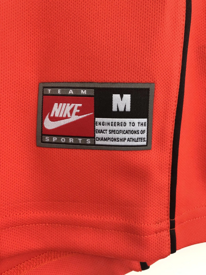 1998  Netherlands Home Retro Soccer Jersey