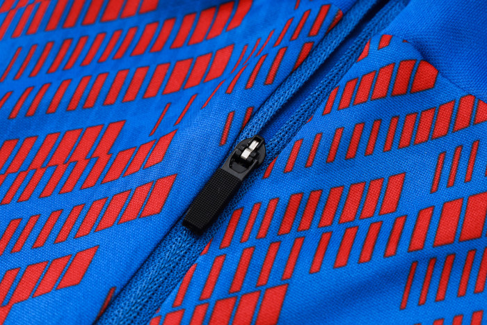 23-24 Barcelona High Quality Half Pull Tracksuit